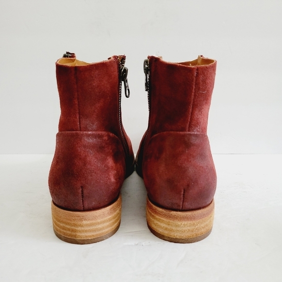 KORK-EASE Women's Riley Distresssed Bootie in Brick, Size 7 - Picture 5 of 8